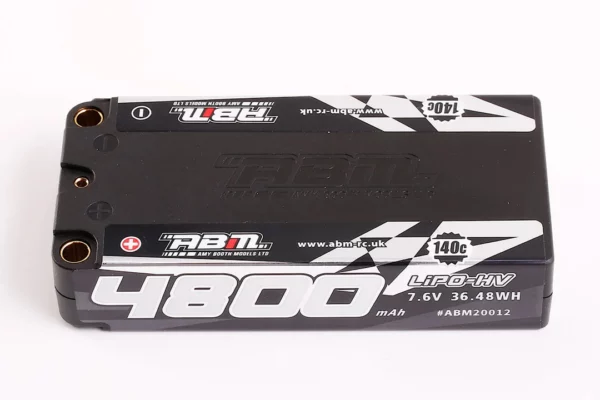 ABM 4800 LCG Shorty 7.6v Lipo-HV 140c 5mm connectors